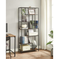 Стеллаж Vasagle LLS119B01 (Rustic Brown/Black) Thumb