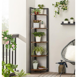 Etajera Vasagle LLS803B01 (Rustic Brown/Black) Thumb