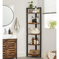 Etajera Vasagle LLS803B01 (Rustic Brown/Black) Thumb