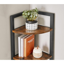 Etajera Vasagle LLS803B01 (Rustic Brown/Black) Thumb