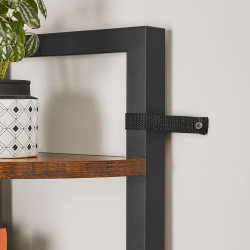 Etajera Vasagle LLS803B01 (Rustic Brown/Black) Thumb