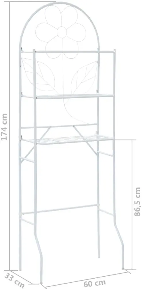 Etajera VidaXL 246723 (White)