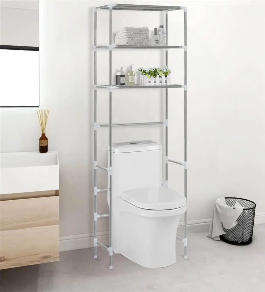 Etajera VidaXL 282464 (Silver)