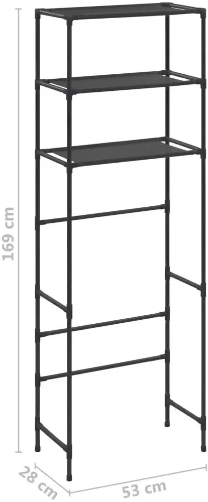 Etajera VidaXL 288329 (Black)