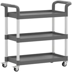 Etajera VidaXL 30323 (Grey/White) Thumb