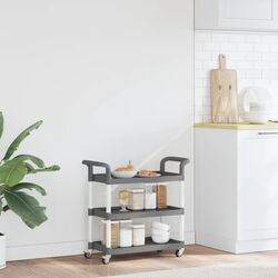 Etajera VidaXL 30323 (Grey/White)