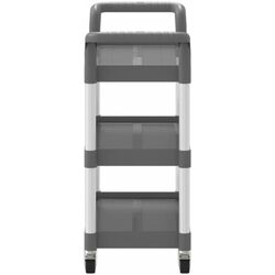 Etajera VidaXL 30323 (Grey/White) Thumb