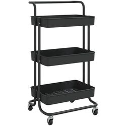 Etajera VidaXL 336335 (Black) Thumb