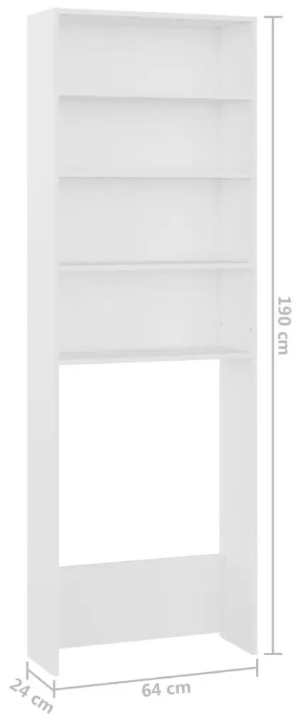 Etajera VidaXL 808404 (White)