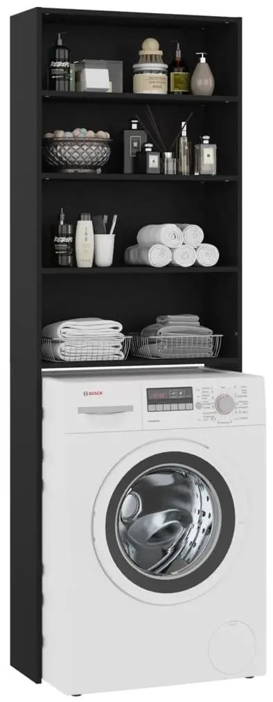 Etajera VidaXL 808405 (Black)