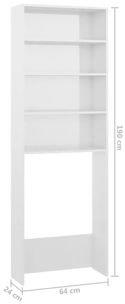 Etajera VidaXL 808410 (White)