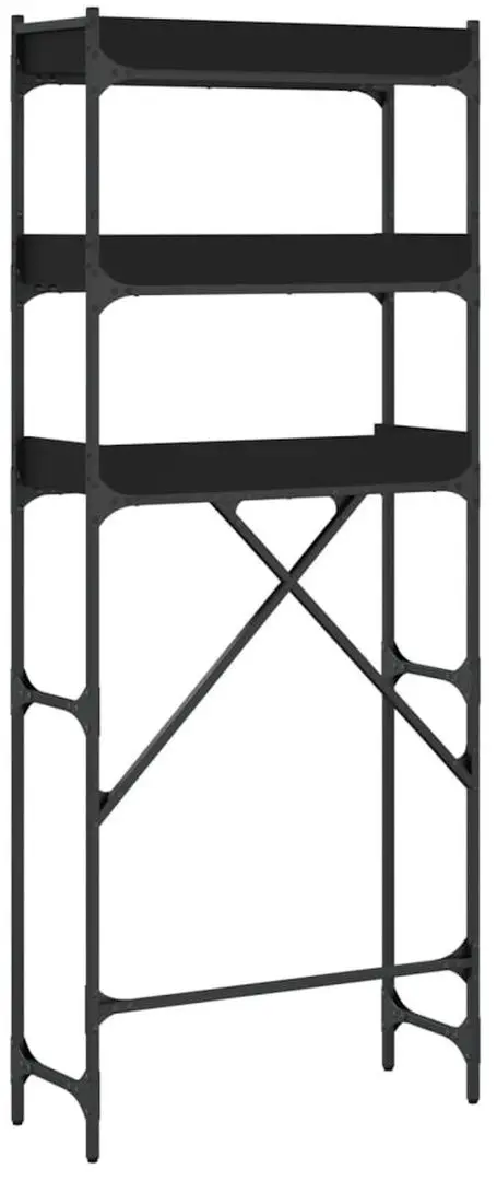 Etajera VidaXL 838978 (Black)