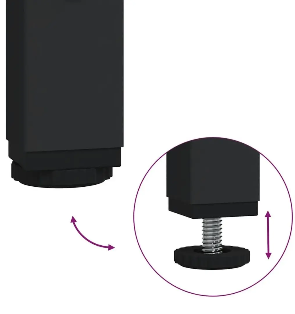 Etajera VidaXL 838978 (Black)