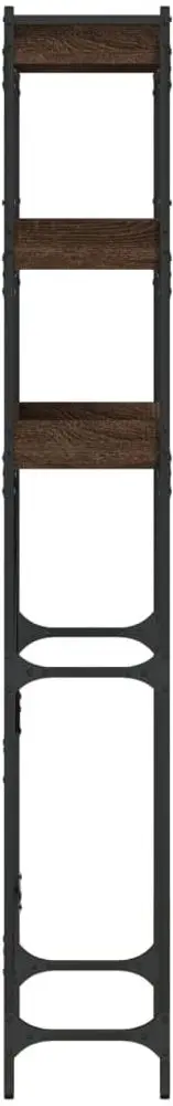 Etajera VidaXL 838982 (Brown Oak)