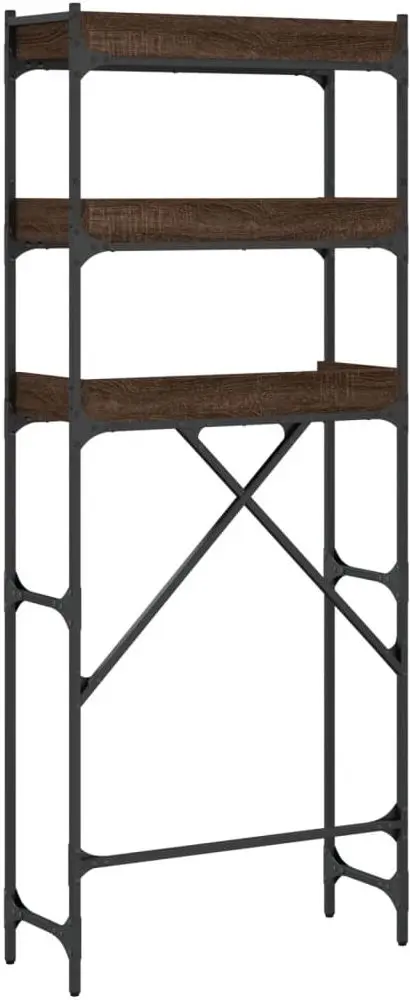 Etajera VidaXL 838982 (Brown Oak)