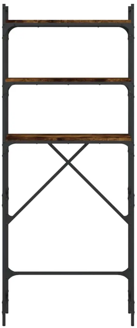 Etajera VidaXL 838985 (Smoked Oak)