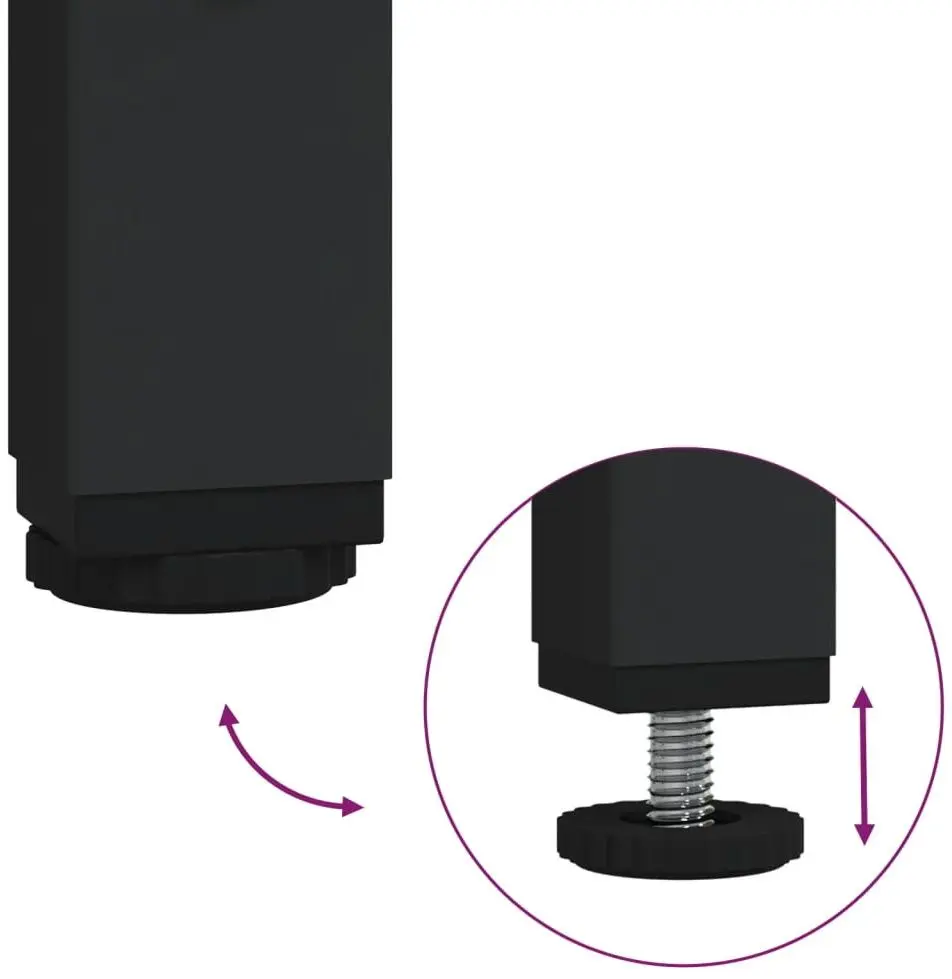 Etajera VidaXL 838987 (Brown Oak)