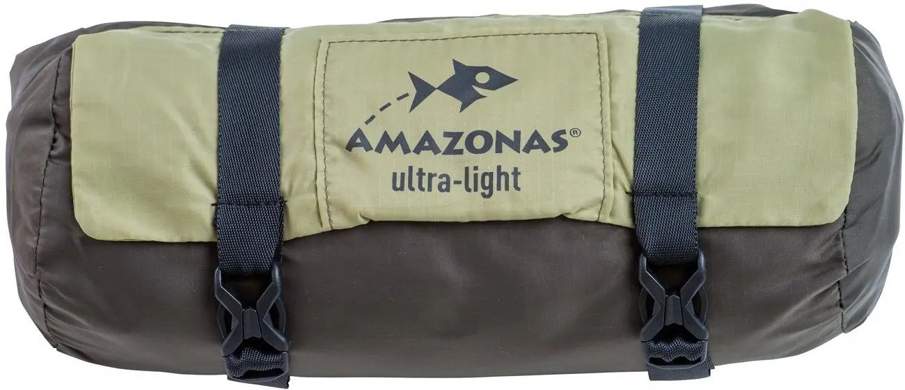 Hamac Amazonas Moskito-Traveller Thermo (Green/Black) - 3