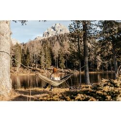 Hamac Amazonas Moskito-Traveller Thermo (Green/Black) Thumb