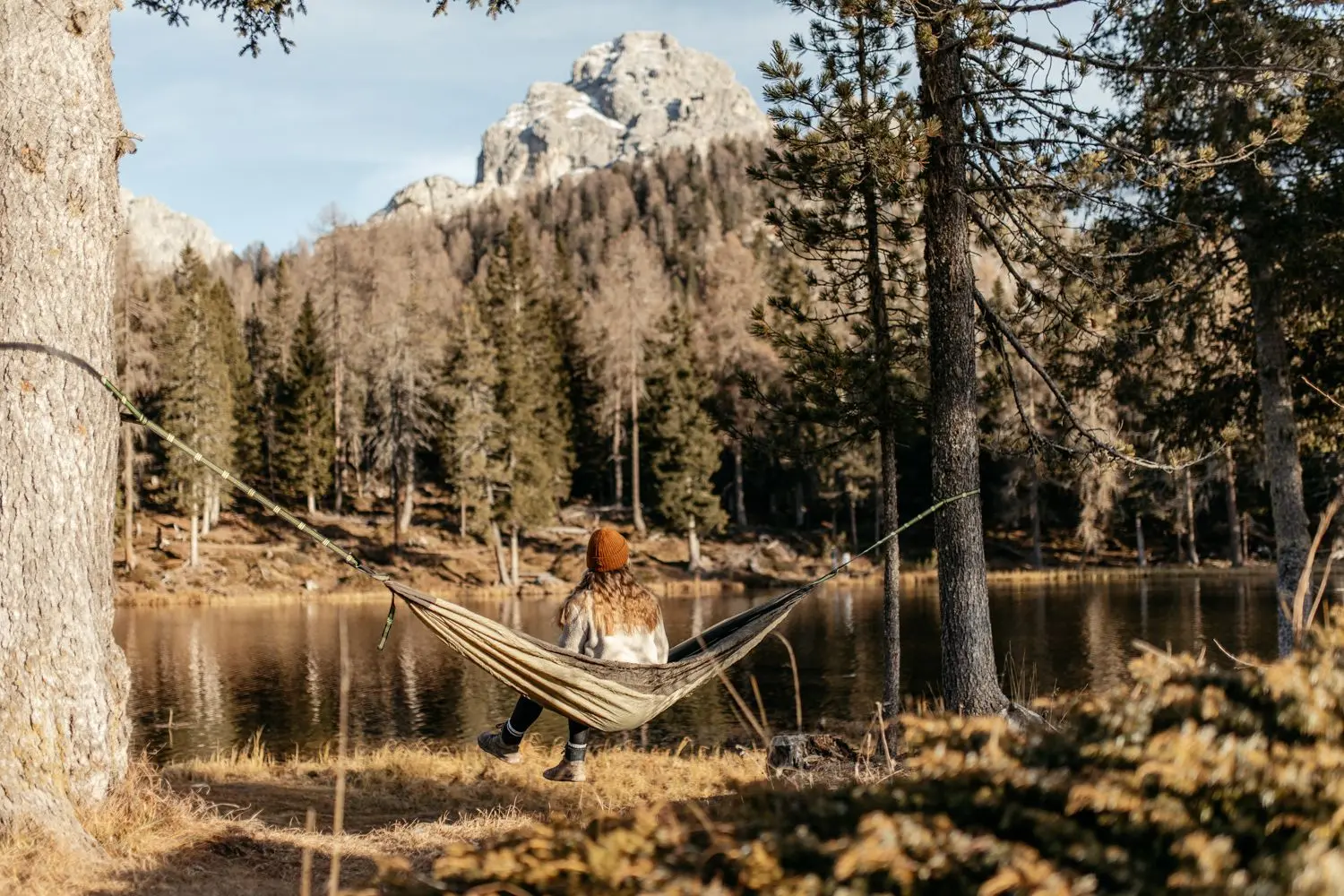 Hamac Amazonas Moskito-Traveller Thermo (Green/Black) - 5