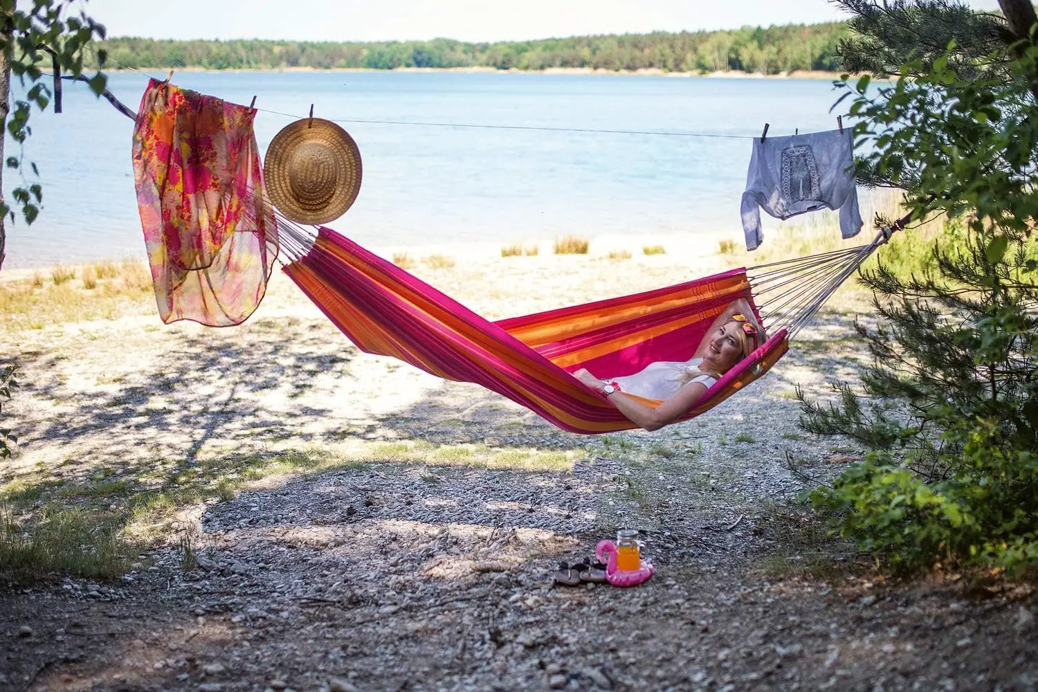 Hamac Amazonas Lambada Santana (Pink) - 3