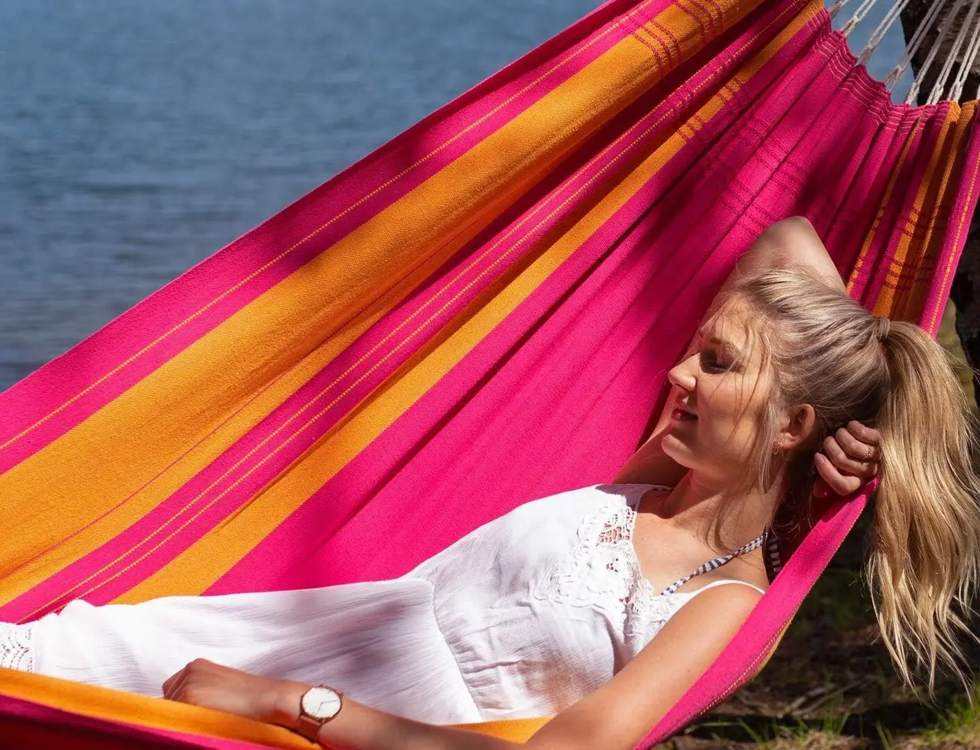 Hamac Amazonas Lambada Santana (Pink) - 5