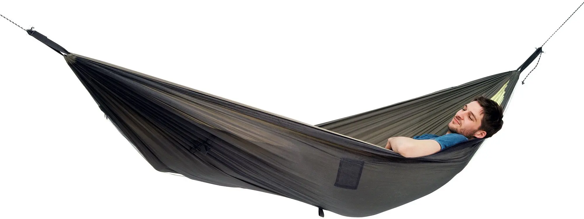 Hamac Amazonas Moskito-Traveller Quilted (Green/Black)