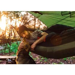 Гамак Amazonas Moskito-Traveller Thermo XXL (Green/Black) Thumb