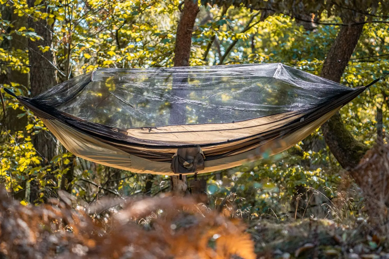 Гамак Amazonas Moskito-Traveller Thermo XXL (Green/Black)