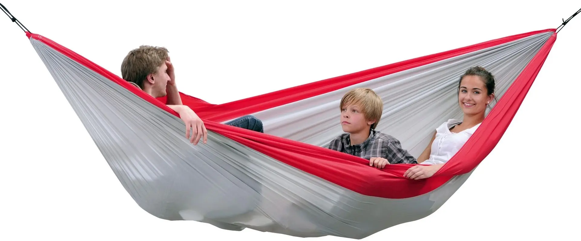 Hamac Amazonas Silk Traveller XXL (Red/Grey)