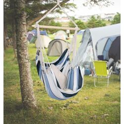 Fotoliu-hamac Amazonas Havanna (White/Blue)