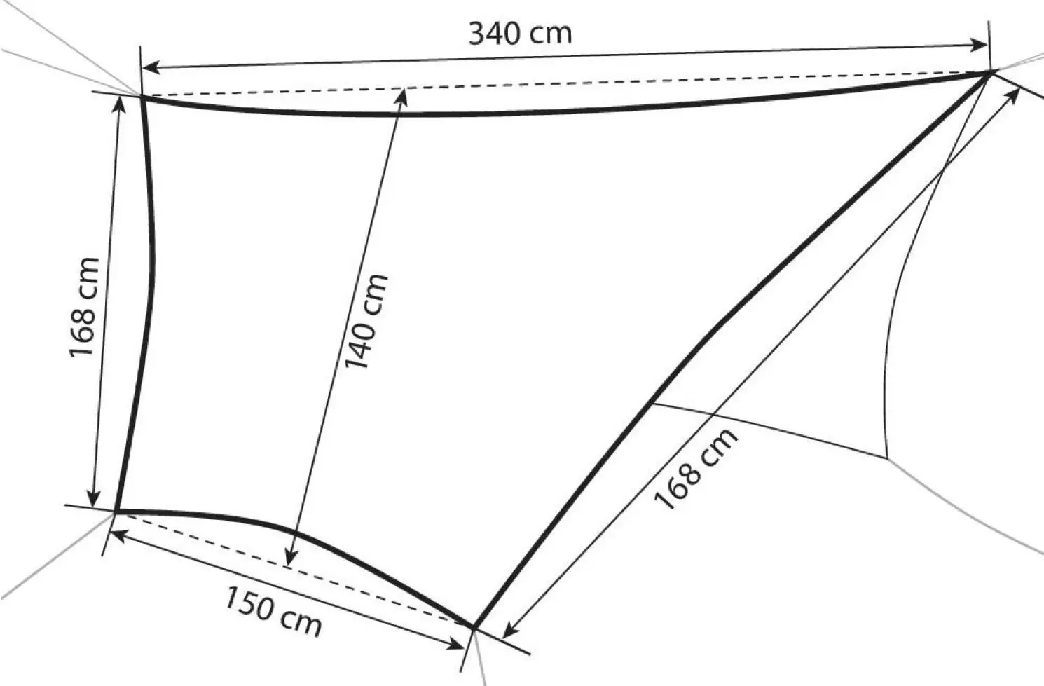 Tent pentru hamac Amazonas Traveller Tarp (Green)