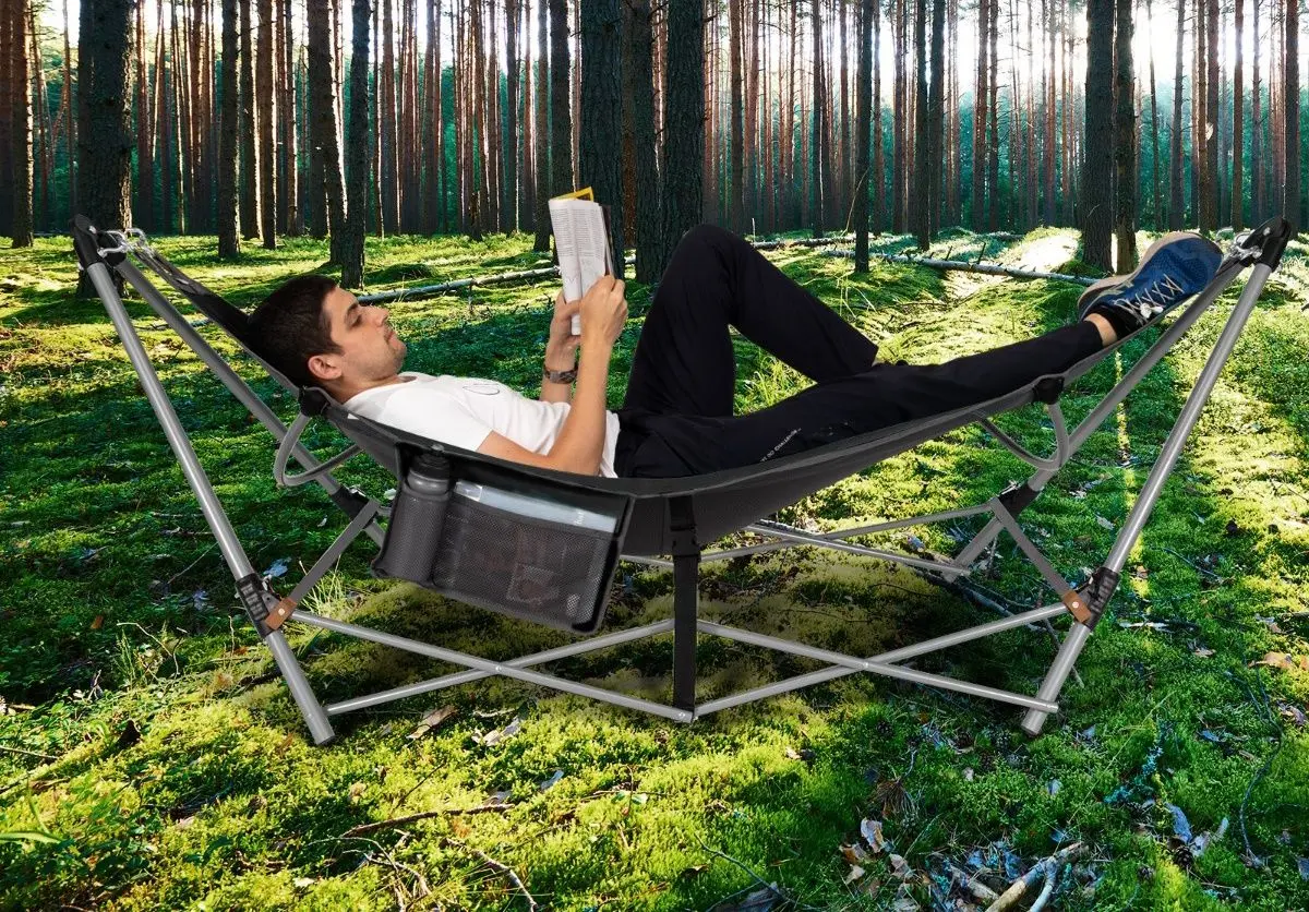 Hamac Costway NP10175DK (Black) - 5