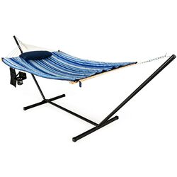 Hamac cu accesorii Costway OP70789 (Blue) Thumb