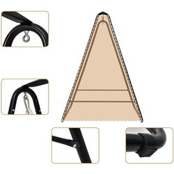 Hamac-fotoliu suspendat Costway NP10577BE (Beige) Thumb