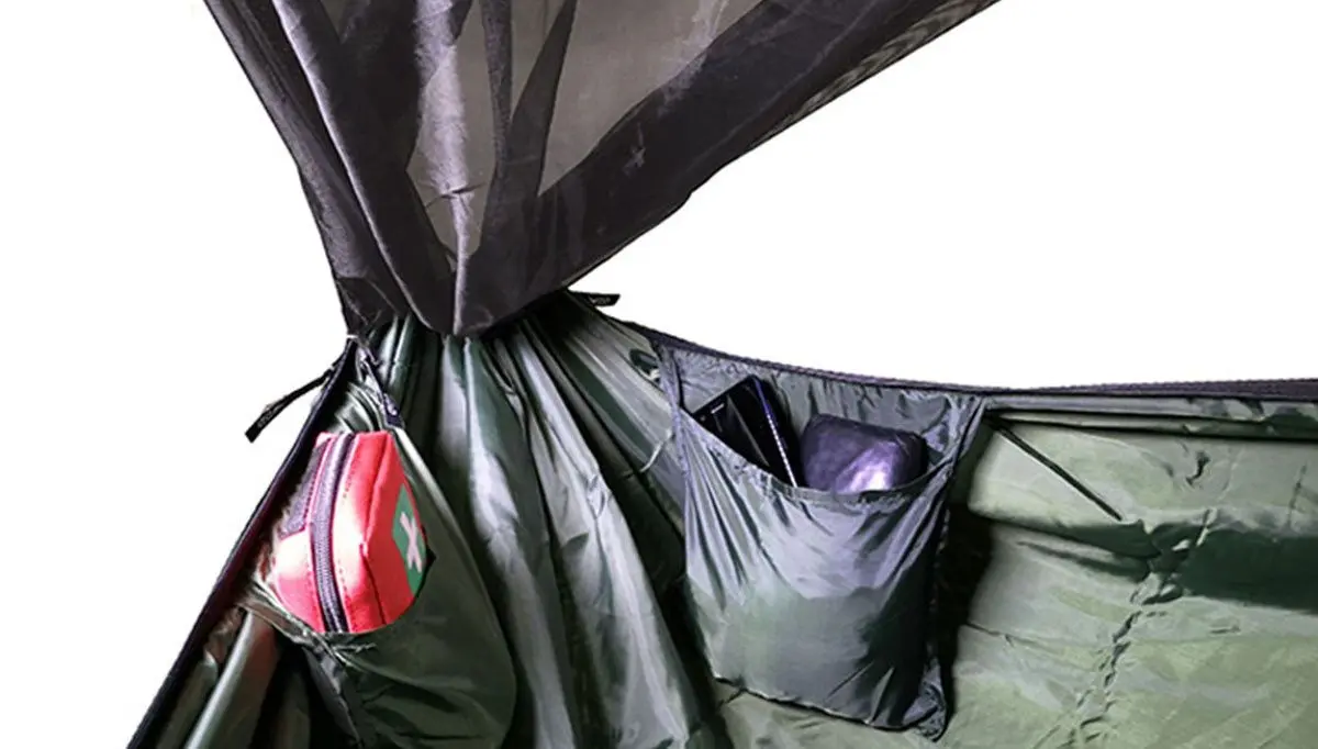 Hamac cu plasa de tantari DD Hammocks Frontline (Olive Green) - 6