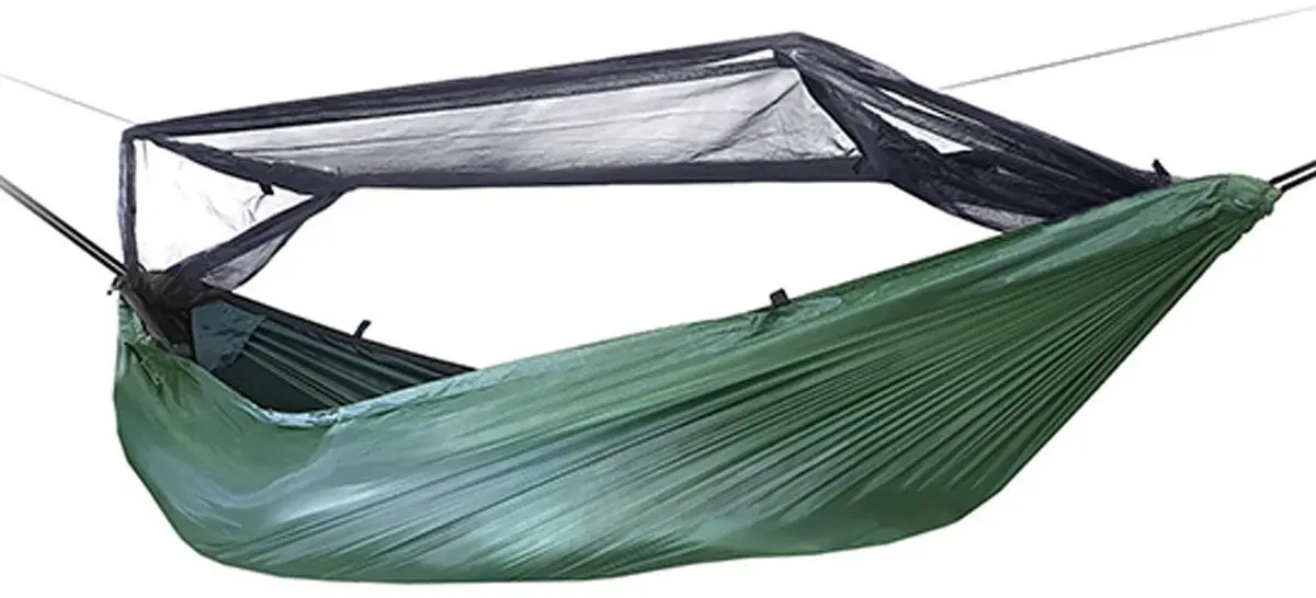 Hamac cu plasa de tantari DD Hammocks Frontline (Olive Green)
