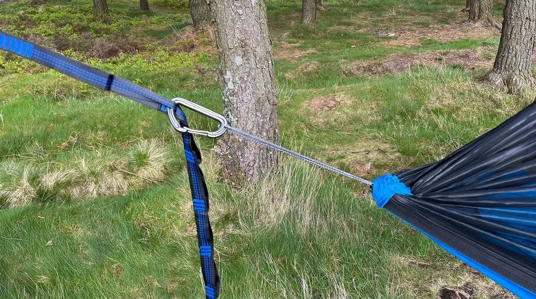 Hamac cu plasă de țințari DD Hammocks Steve Backshall Jungle (Blue) - 9