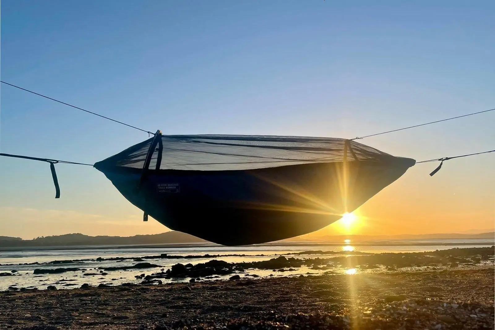 Hamac cu plasă de țințari DD Hammocks Steve Backshall Jungle (Blue) - 10