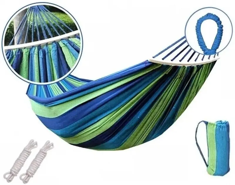 Гамак DeHome Hot 10B (Green/Blue) - 2