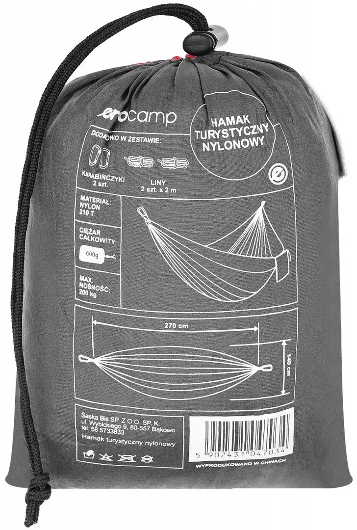 Hamac Enero Camp 1047034 (Red/Black) - 9