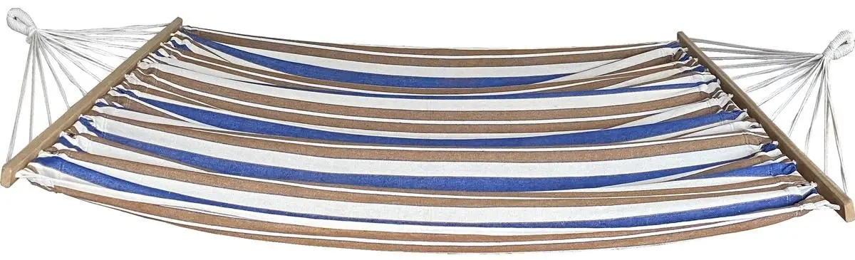 Hamac Enero Camp 1052182 200x100 (Blue/Brown/White)
