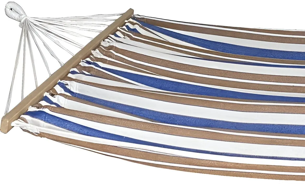 Hamac Enero Camp 1052182 200x100 (Blue/Brown/White)