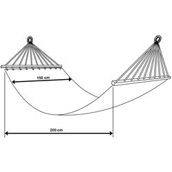 Гамак Enero Camp Miami 1018966 200x150 (Ecru) Thumb