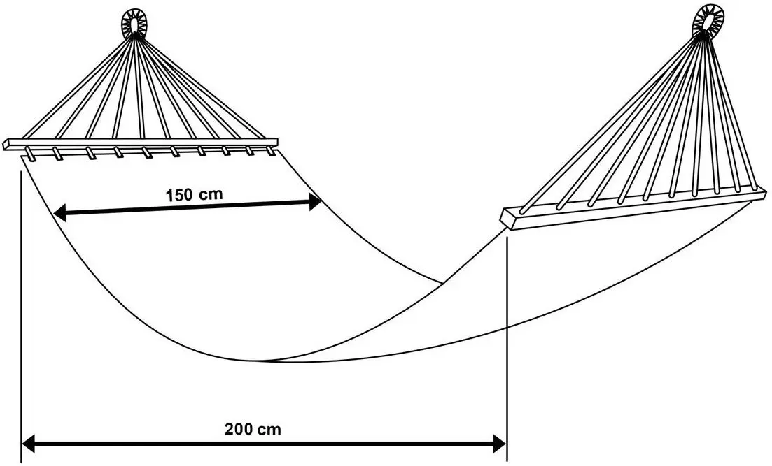 Гамак Enero Camp Miami 1018966 200x150 (Ecru)