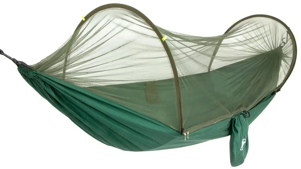 Hamac cu plasa de tantari Enero Camp 1031415 (Green)