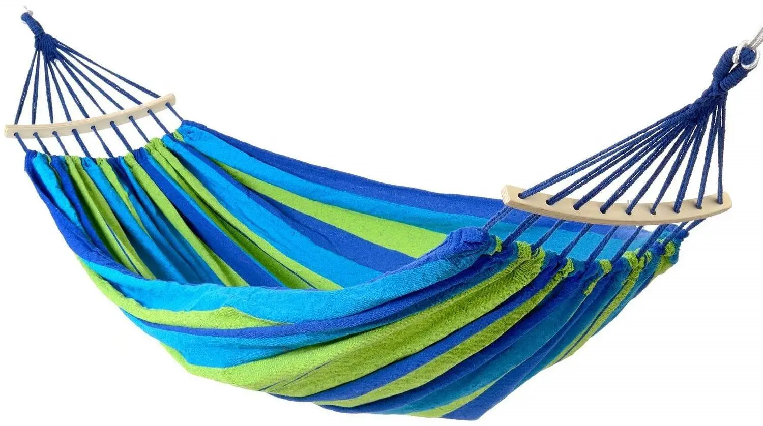 Hamac Funfit Premium Curved Style 2860 (Green/Blue)