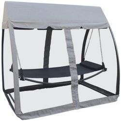 Hamac cu plasa de tantari Heinner STBL002 (Grey/Black)