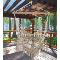 Fotoliu-hamac suspendat Insportline Ivygin (Beige)