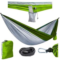Гамак Malatec Santiago 260x140 Set (Green/Gray) Thumb
